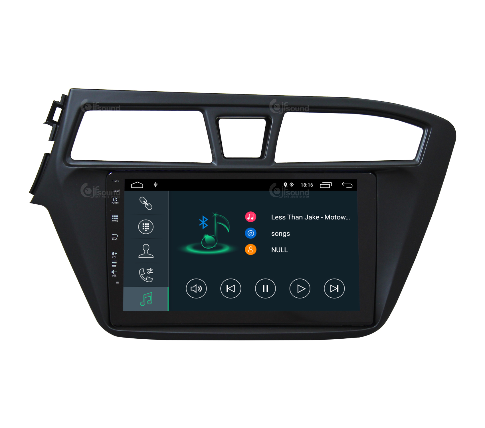 JFSound X7C-PRO JF-039H2-X7C-PRO autoradio per Hyundai i20 DSP