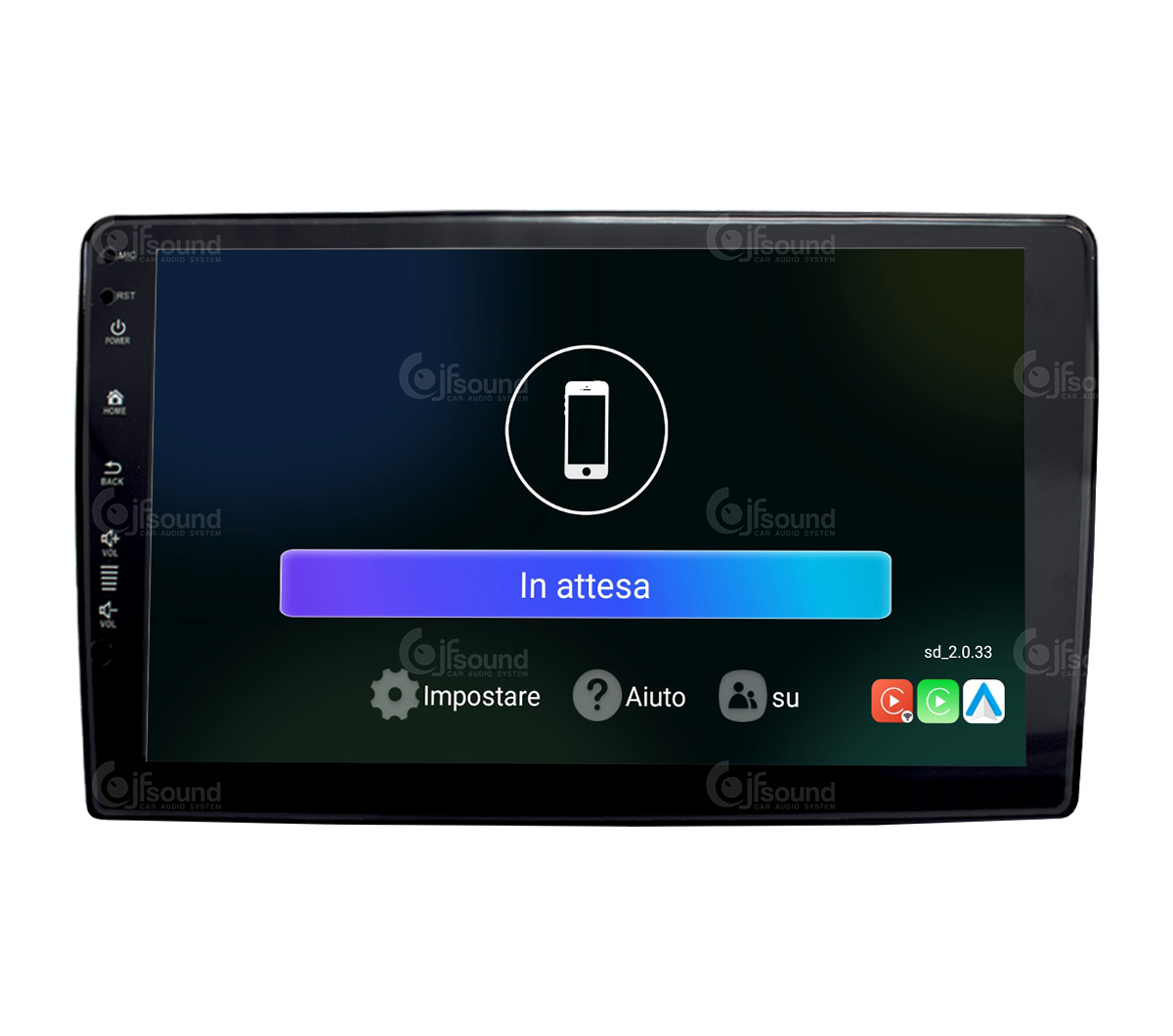 JFSound UP-PRO JF-139P8-X7C-PRO autoradio Android Peugeot 308