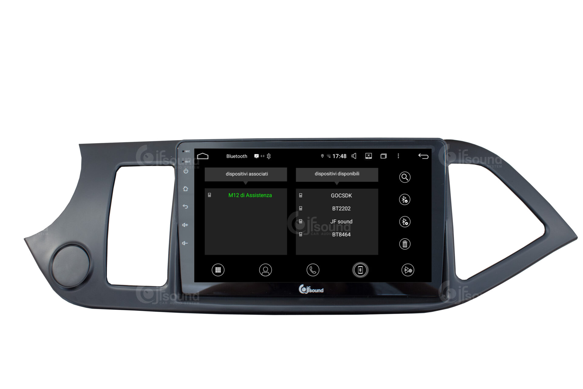 JFSound UP-PRO JF-039KP-UP-PRO autoradio Android per Kia Picanto