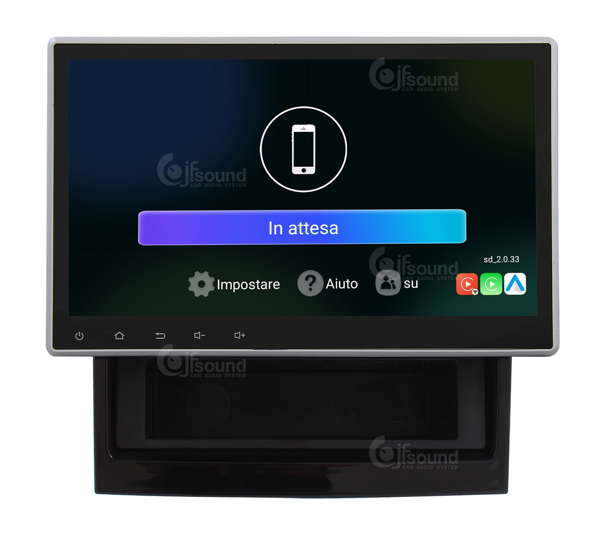 JFSound UP-PRO JF-011-UP-D9-PRO autoradio Ducato 290