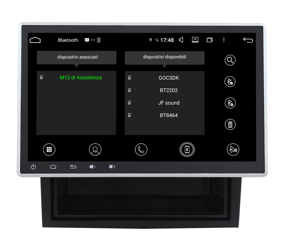 JFSound UP-PRO JF-011 autoradio Android Fiat Ducato VP1 CarPlay