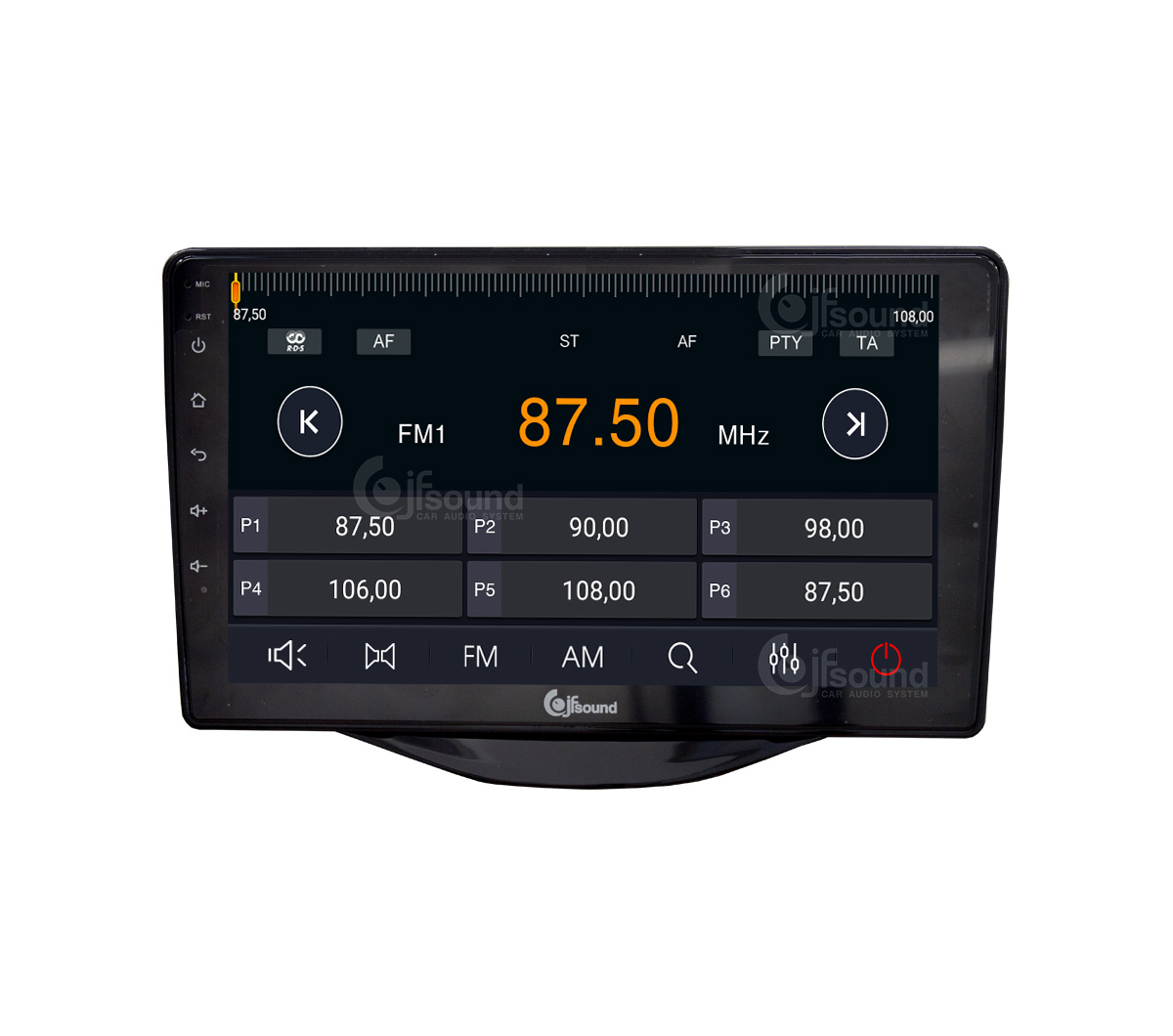 JFSound X9C-PRO JF-139TA-X9C-PRO autoradio Android Aygo C1 con 4G
