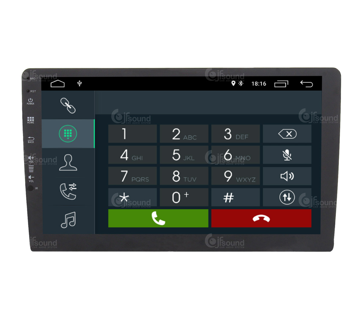 JFSound X7C-PRO autoradio Android con DSP e Play Store