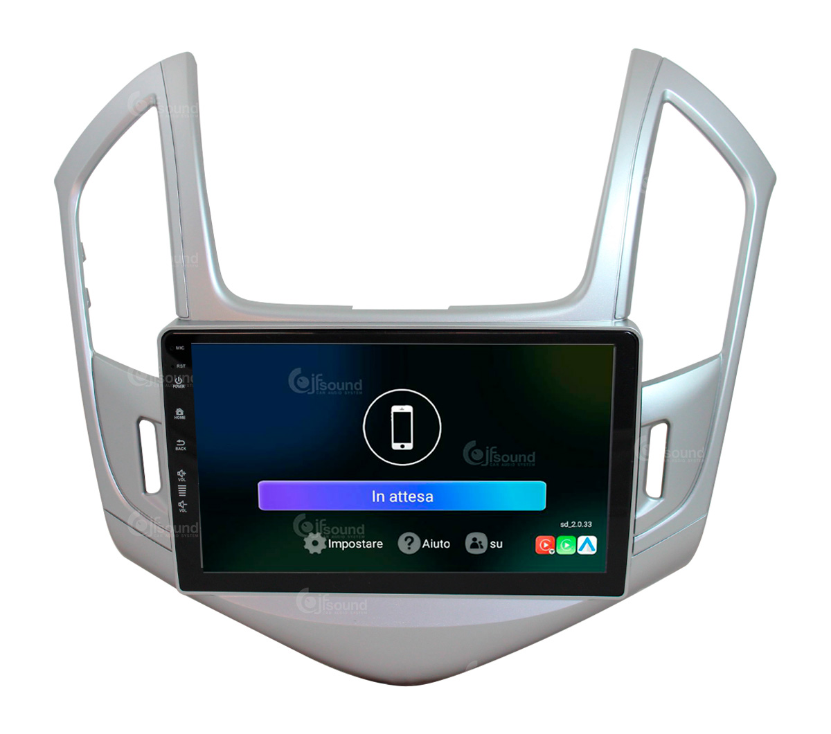 JFSound X9C-PRO JF-339CC autoradio Android per Chevrolet Cruze 4G