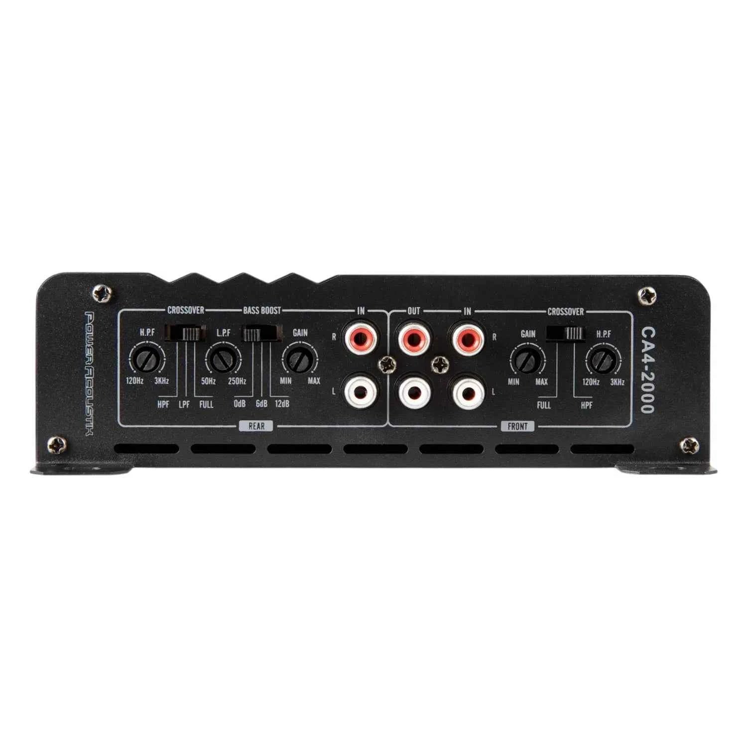 Power Acoustik CA4-2000 Amplificatore Auto 4 Canali 2000W
