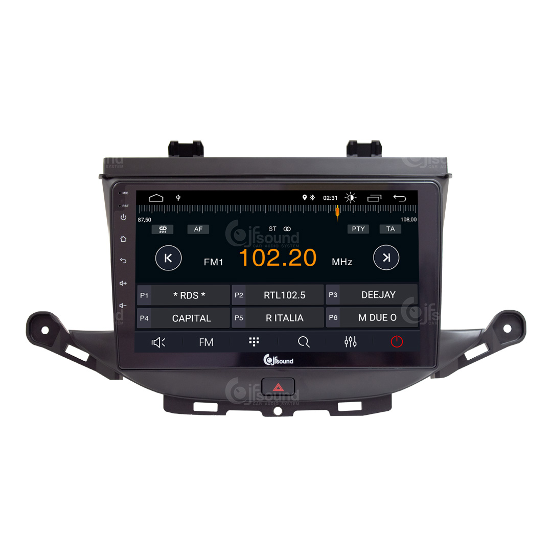 JFSound X7C-PRO JF-139AK-X7C-PRO autoradio Astra K DSP