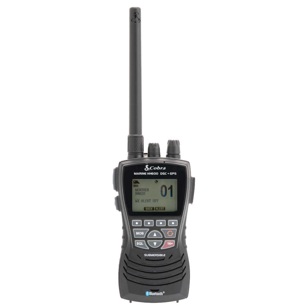 Cobra MR HH600 FLT GPS radio VHF palmare bluetooth