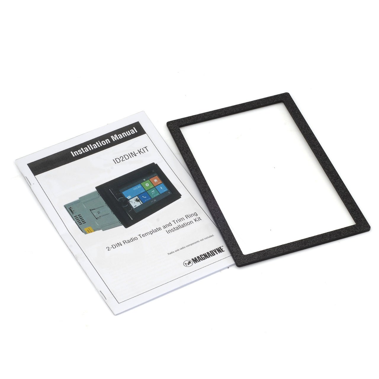 Class A cornice autoradio 2 DIN con dima montaggio