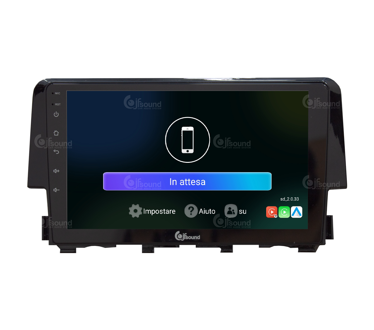 JFSound UP-PRO JF-039HC-UP-PRO autoradio CarPlay Civic