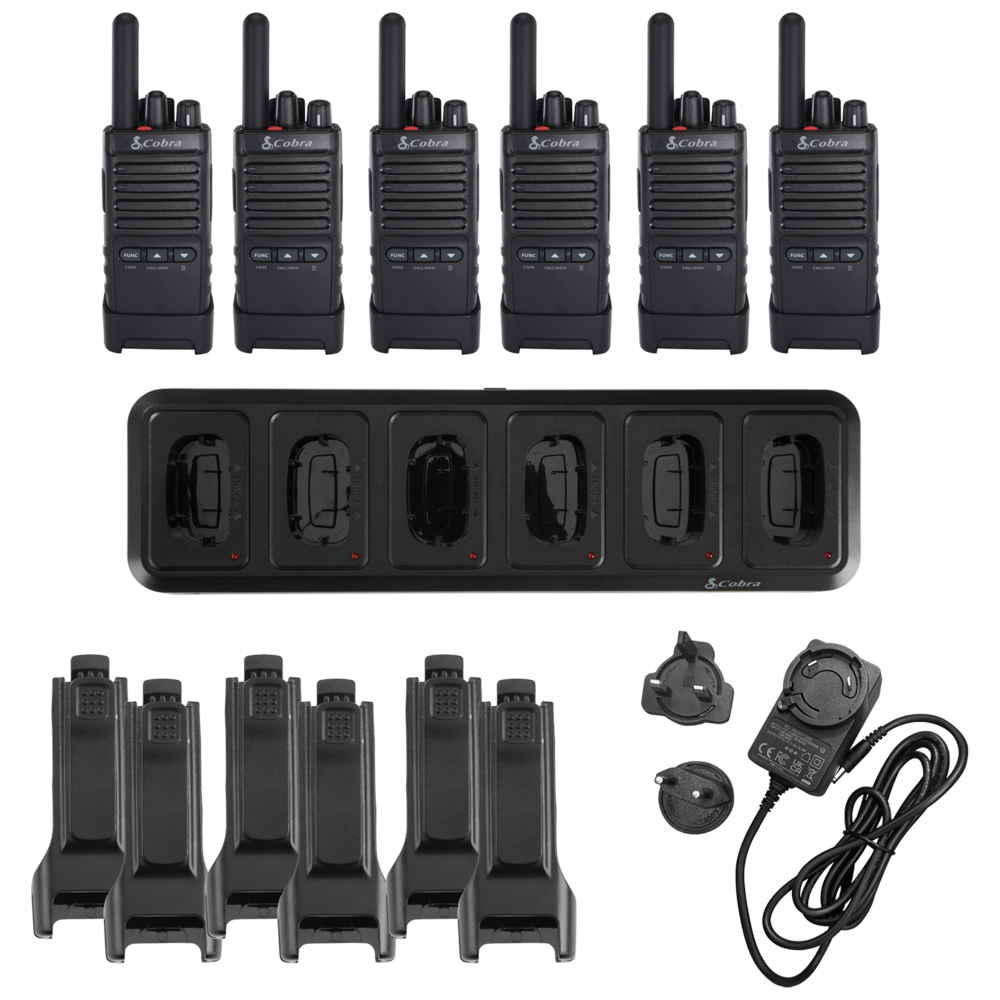 Cobra PX650 Walkie Talkie 2 Pezzi 16 Canali
