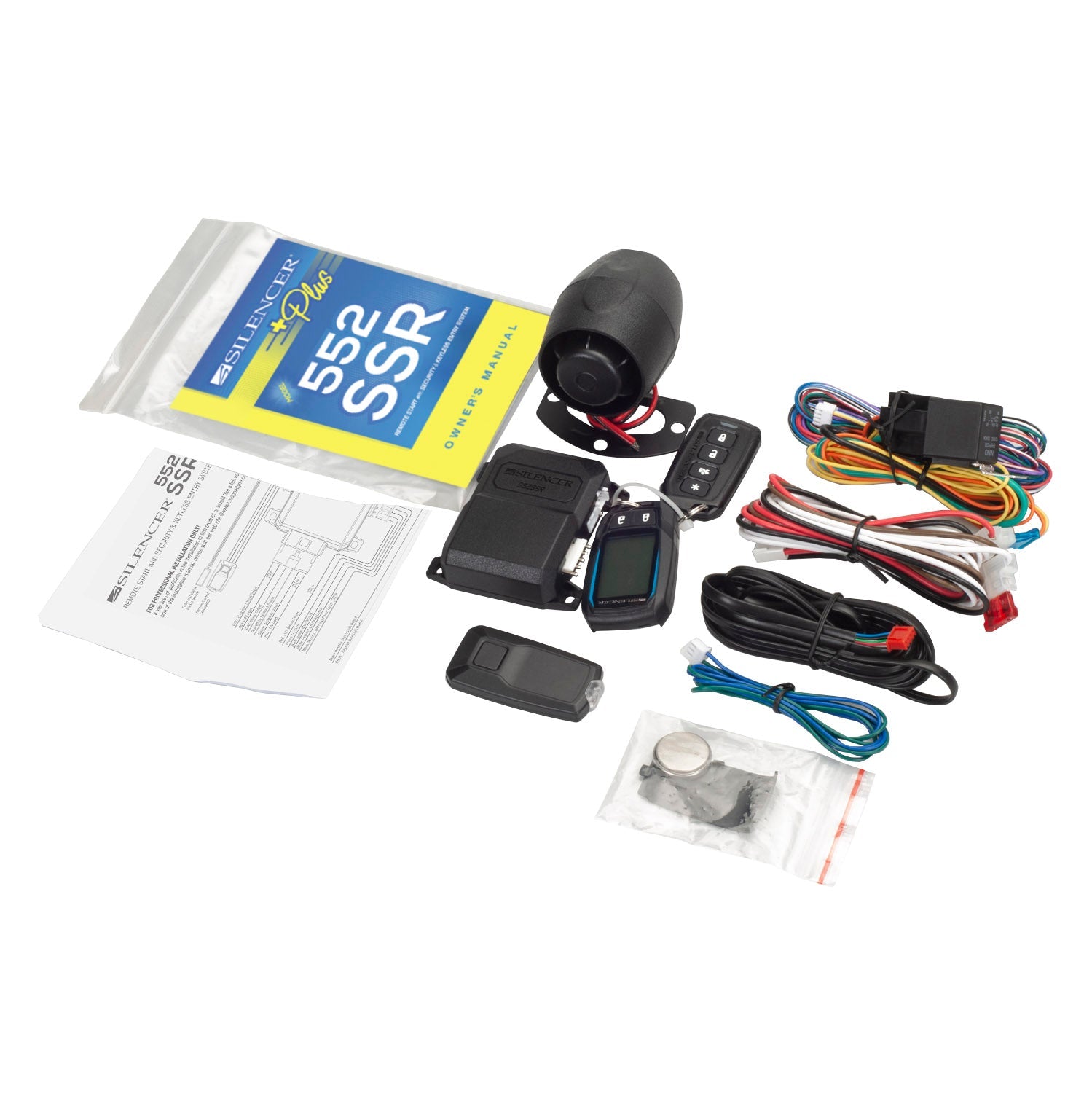 Silencer 552SSR antifurto auto avviamento remoto 2 vie