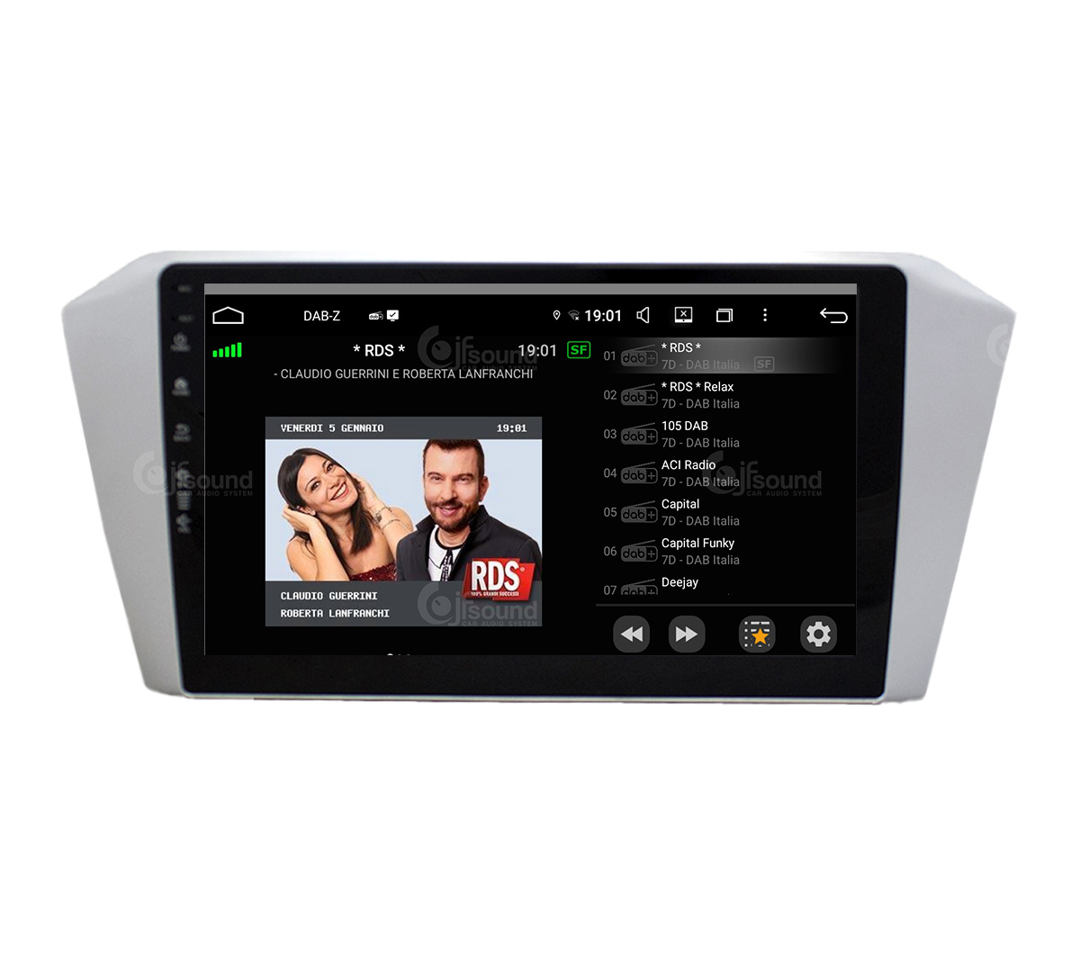 JFSound UP-PRO JF-131WP-UP-PRO autoradio Android Passat wireless