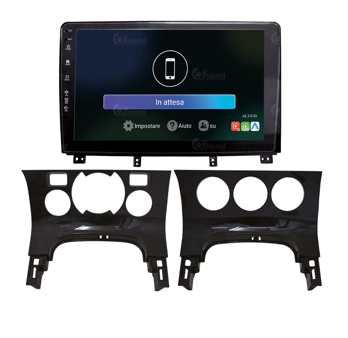 JFSound UP-PRO JF-039P8 autoradio Android per Peugeot 3008