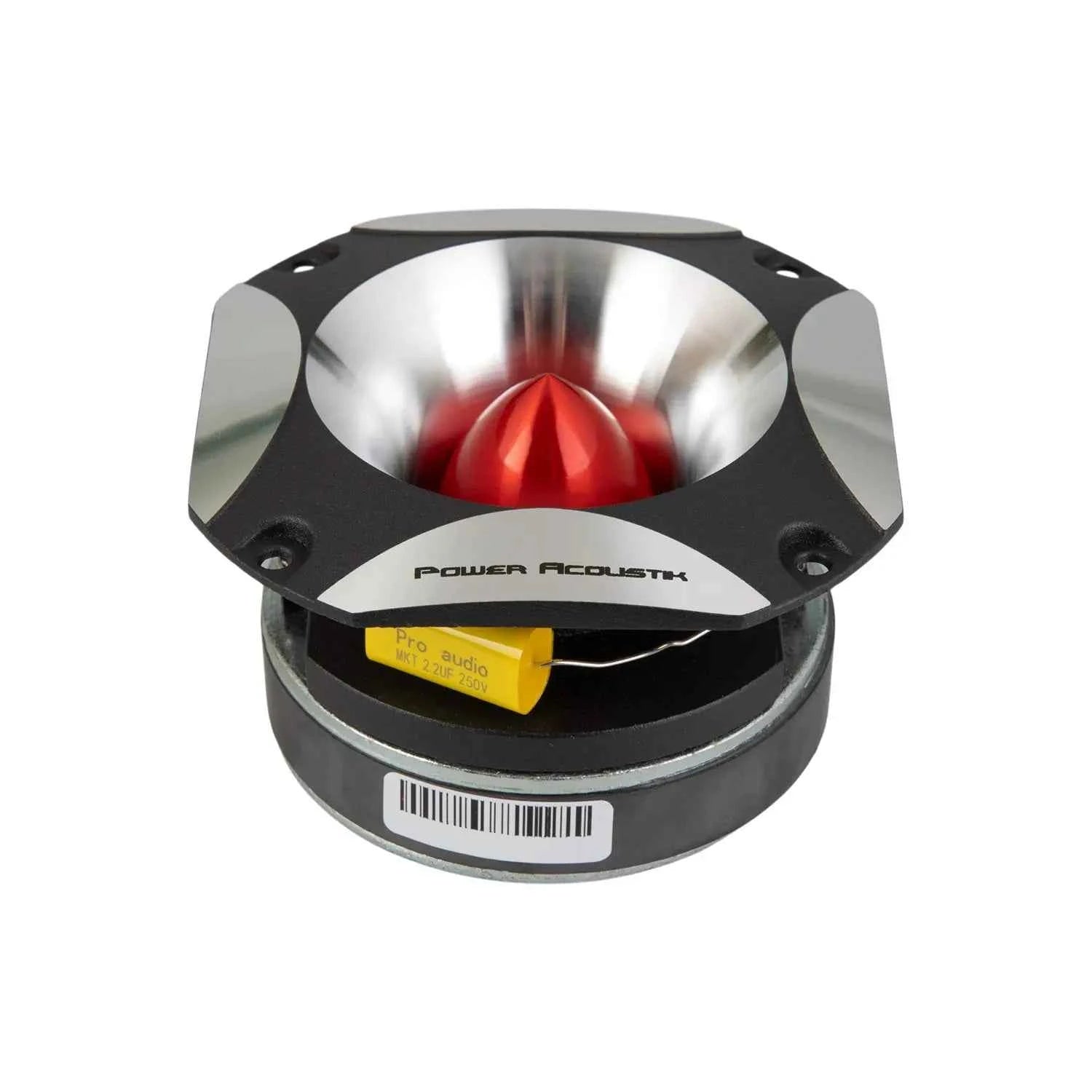 Power Acoustik PRT-34 Tweeter Auto Bullet Alluminio 4.5" Coppia
