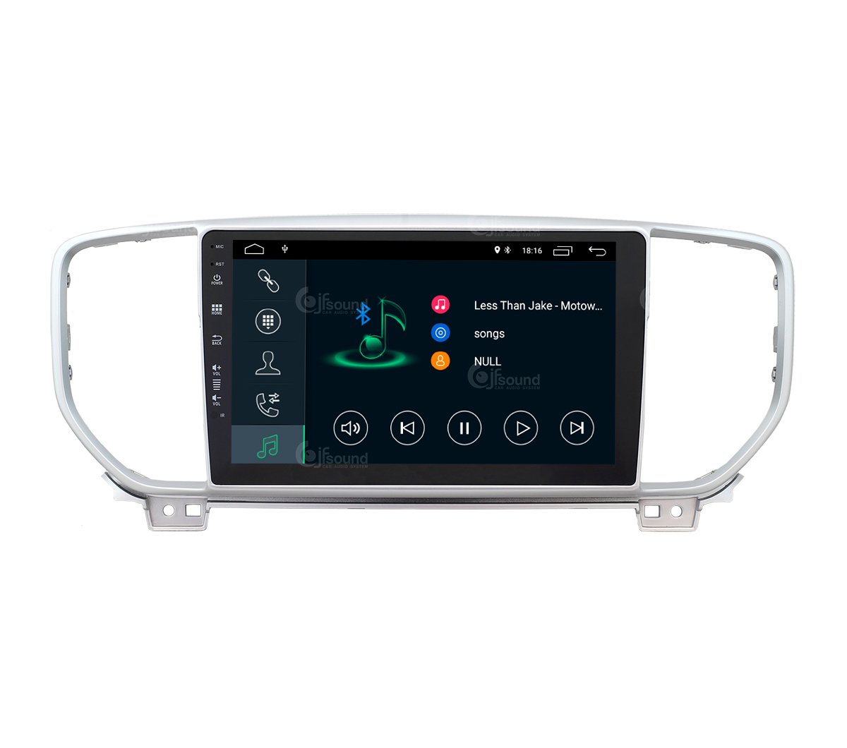 JFSound X7C-PRO JF-139KS autoradio Kia Sportage DSP