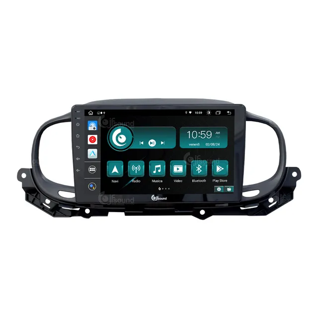 JFSound X9C-PRO JF-039F5-X9C-PRO autoradio per Fiat 500 4G