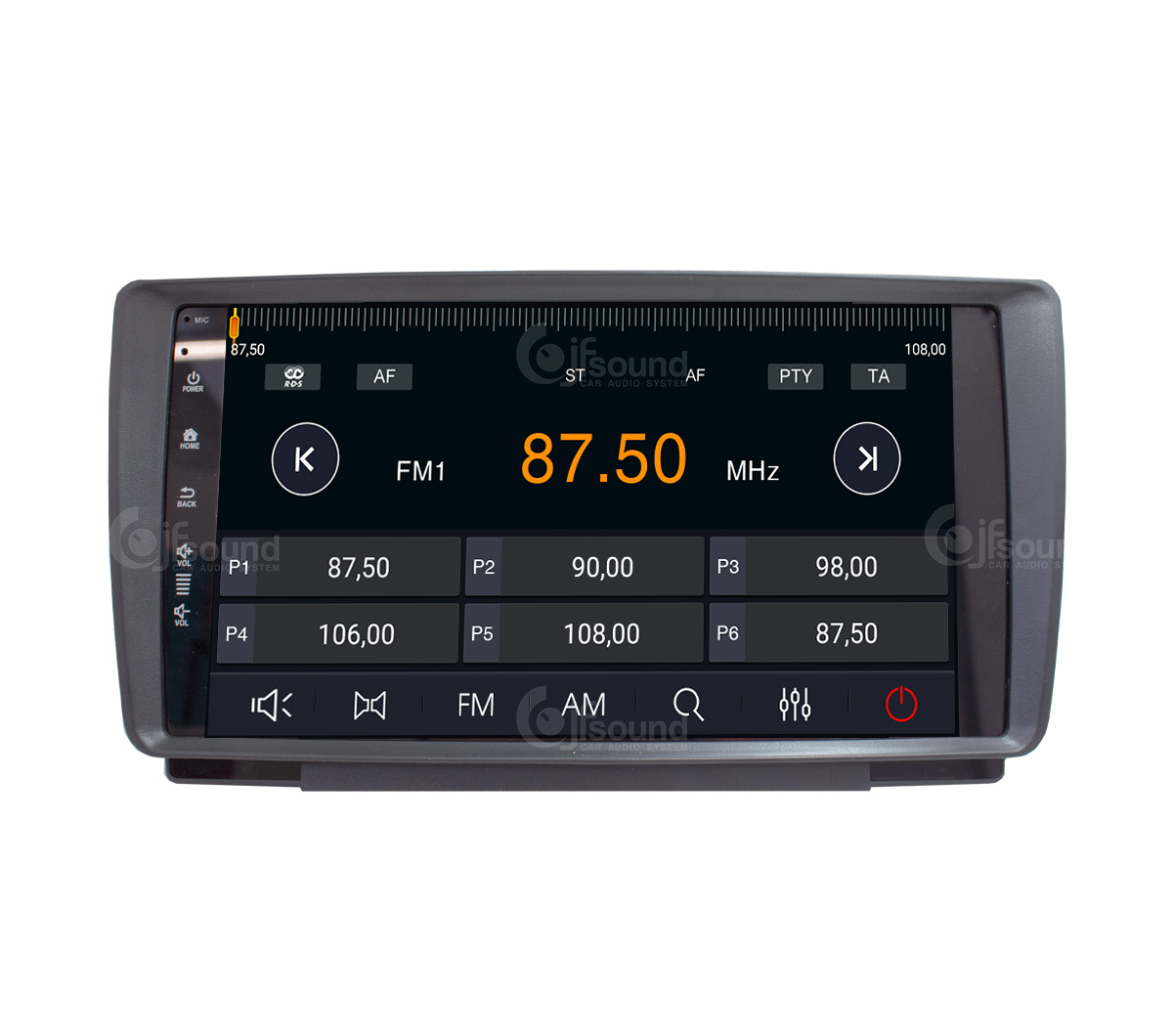 JFSound X9C-PRO JF-039SOC autoradio Skoda Octavia 4G DSP