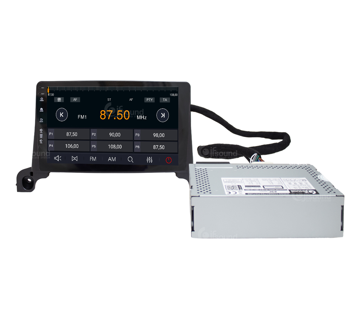 JFSound X9C-PRO JF-049P8 autoradio Android Peugeot 3008 4G