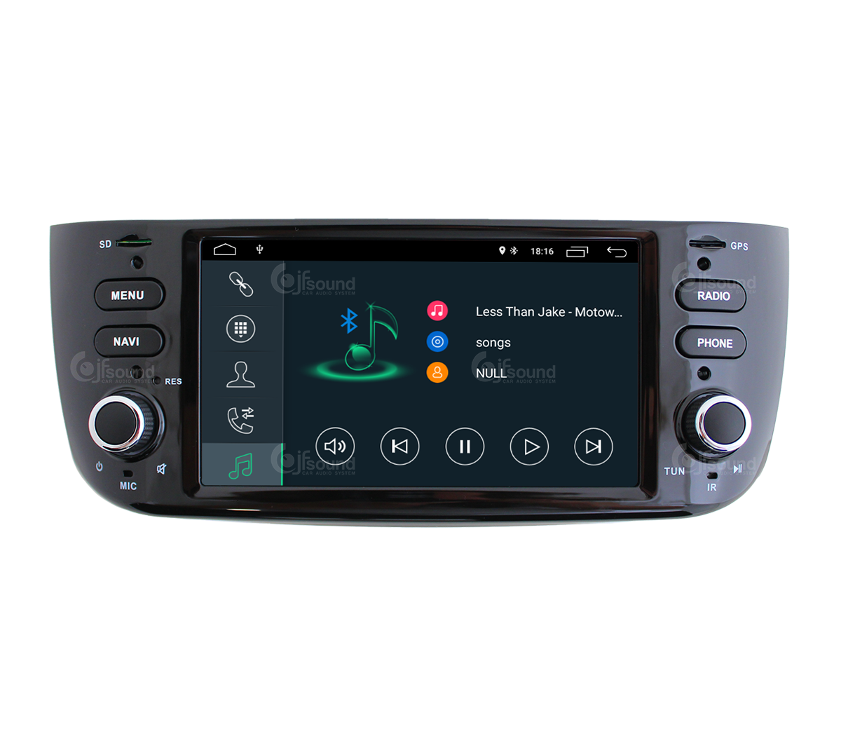 JFSound X7C-PRO JF-132FL autoradio Android per Fiat Punto EVO DSP